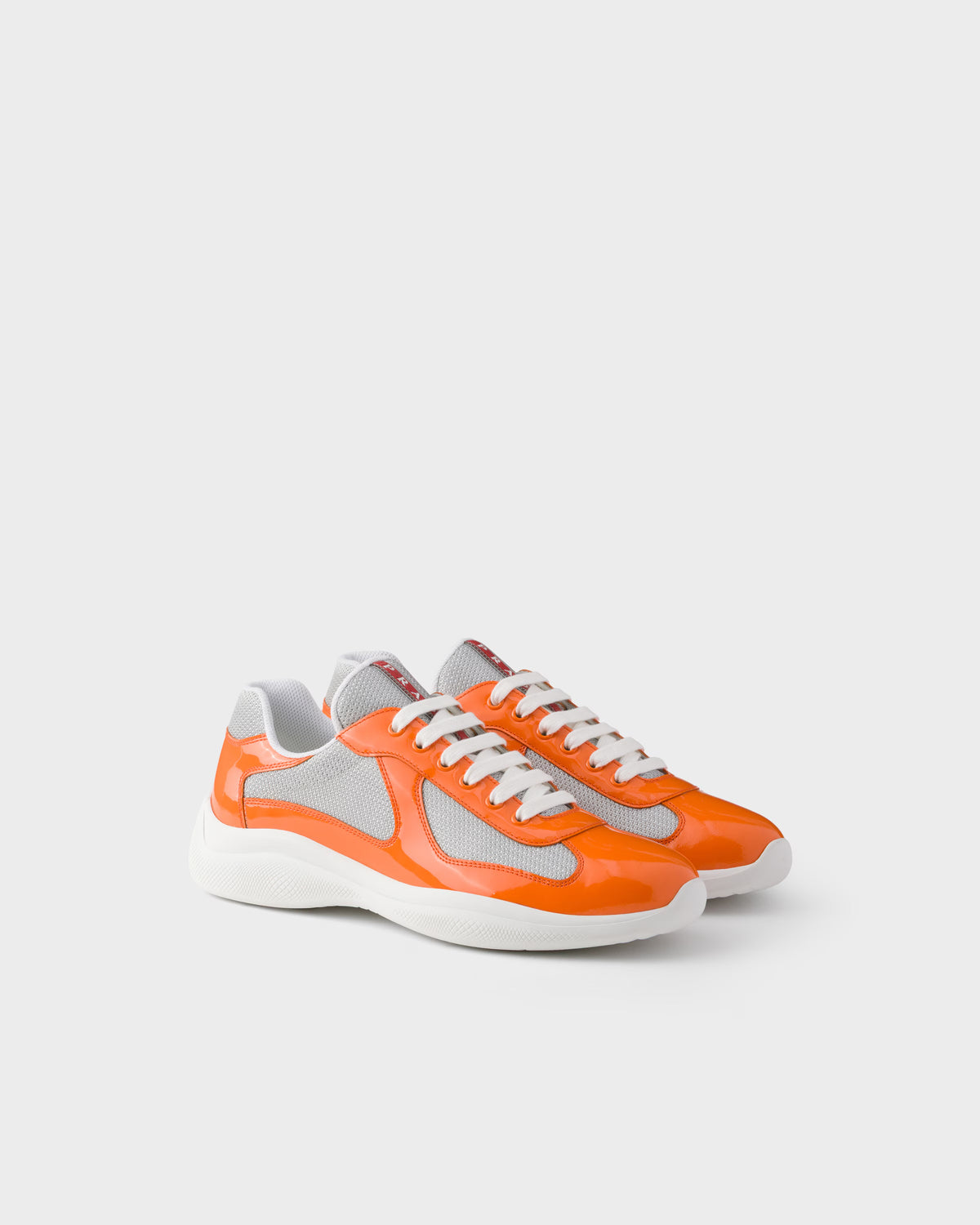 PD America's Cup Sneakers: Papaya/Silver