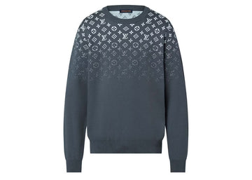 LVT: GRADIENT COTTON CREWNECK VOLCANIC ASH
