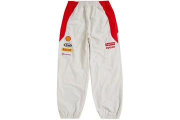 SPM: Ducati Track Pants White/Red