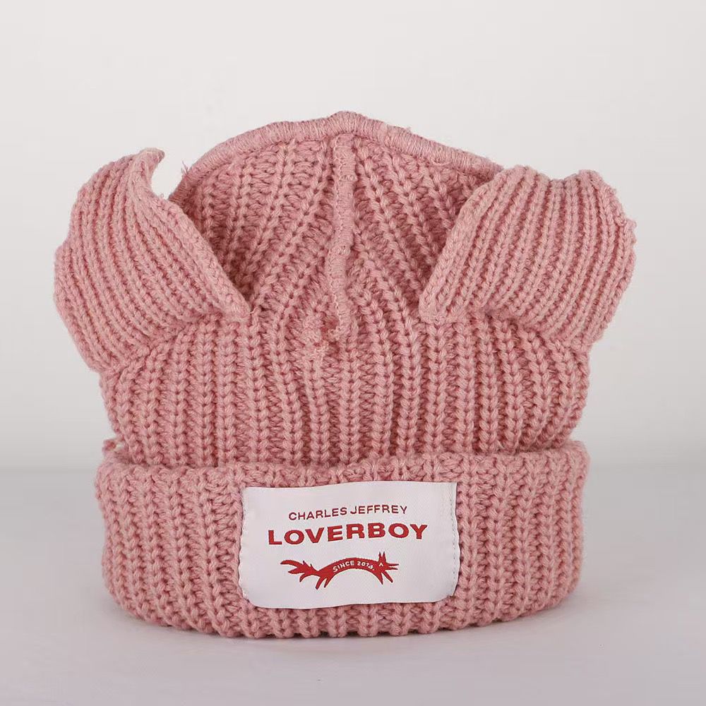 CHARLES JEFFERY: ROSE LOVER BOY CAT-EAR BEANIE