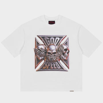 Godspeed: Omerta T-Shirt (White)