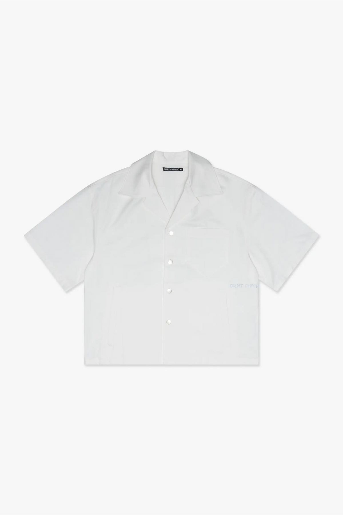 SILNT CHPTRS: "Meantime" Button Down Shirt White