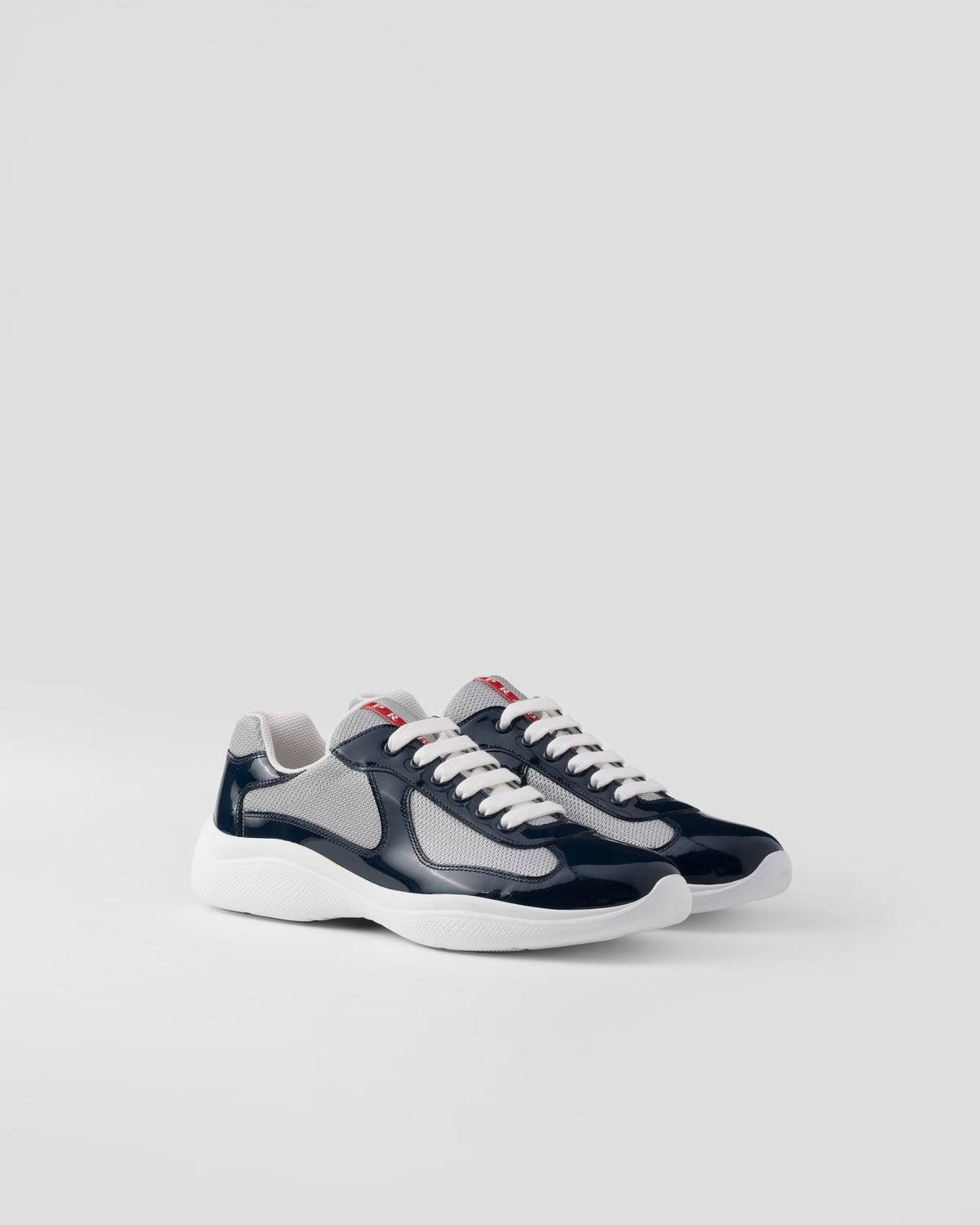 PD America's Cup Sneakers: Navy Blue/ Silver