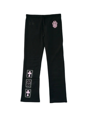 CH: DEADLY DOLL PINK DAGGER JOGGER PANTS