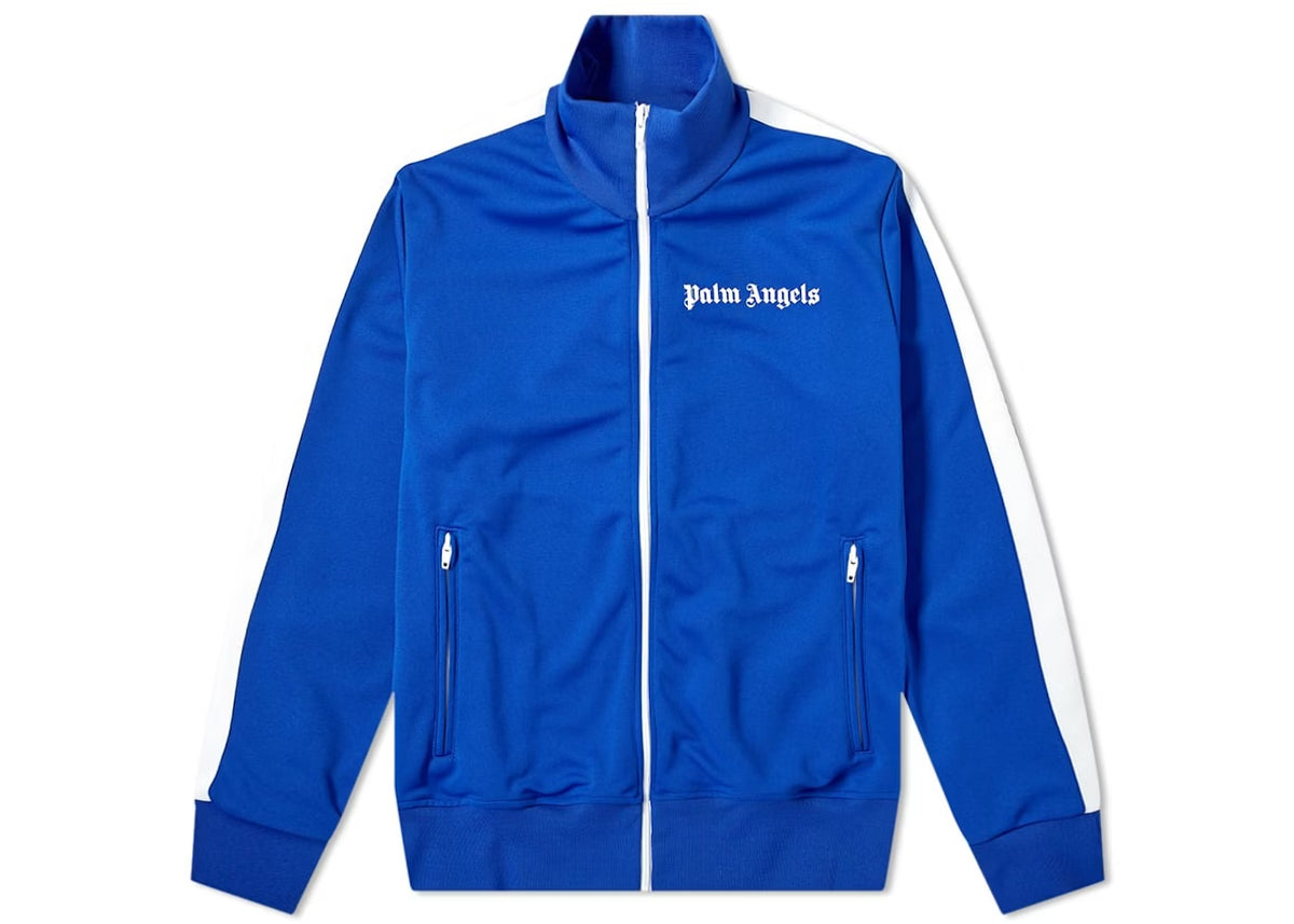Palm Angels: Classic Track Jacket Royal Blue