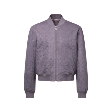 LVT: Monogram Embossed Nubuck Blouson