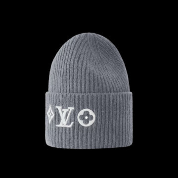 LVT: GREY HEADLINE BEANIE