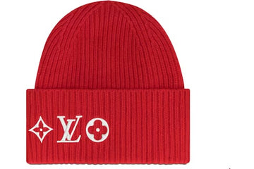 LVT: RED HEADLINE BEANIE