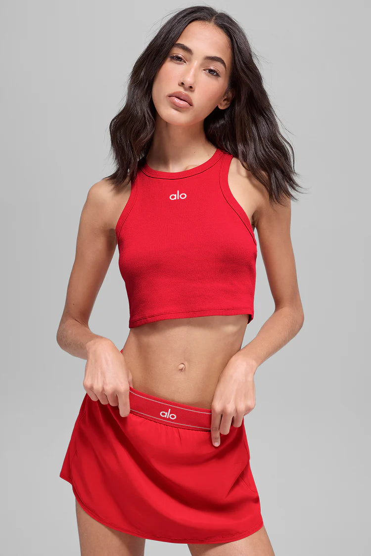 Athletic Wear: Aspire Tank Bright Red