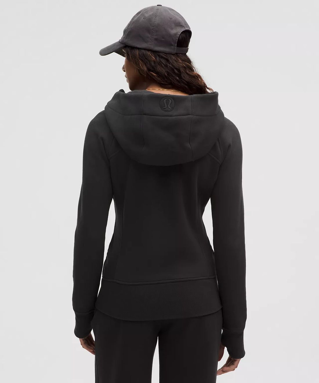 Athletic Wear: BLACK SCUBA FULL ZIP SET