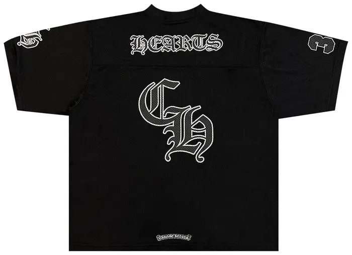 CH: Mesh Stadium Football Jersey 'Black'