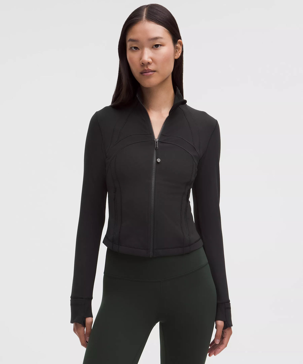 Athletic Wear: Black Cropped 4 in Short Set