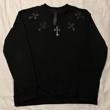 CH: BLK Crewneck