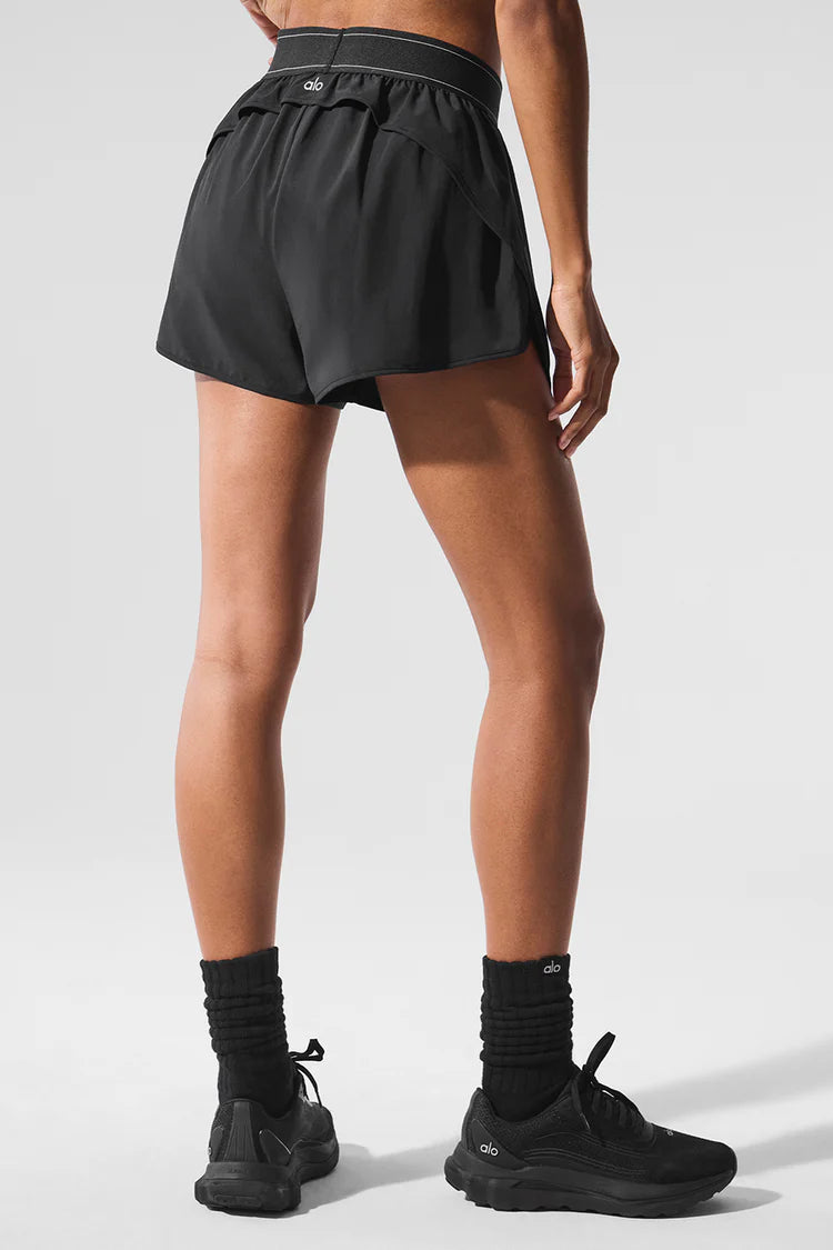 Athletic Wear: Match Point Shorts Black