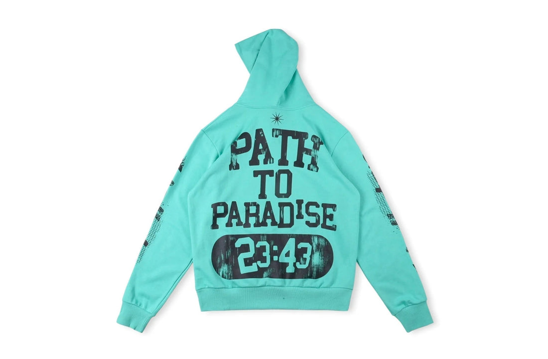 HELLSTAR: LIGHT BLUE/BLACK SPORT HOODIE