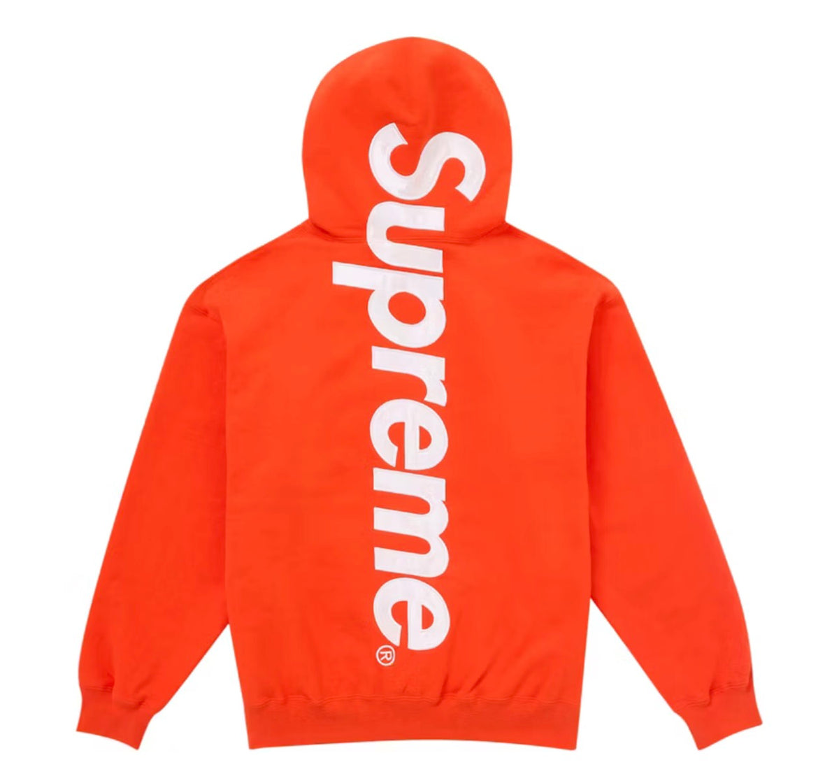 SPM: Satin Appliqué Sweatshirt Red