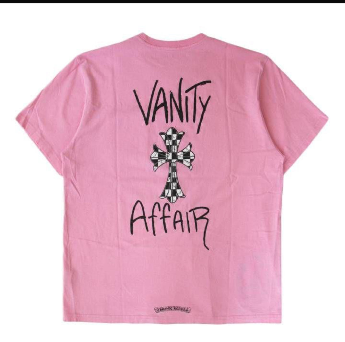 CHROMEHEART: PINK VANITY AFFAIR SHORT SLEEVE TEE