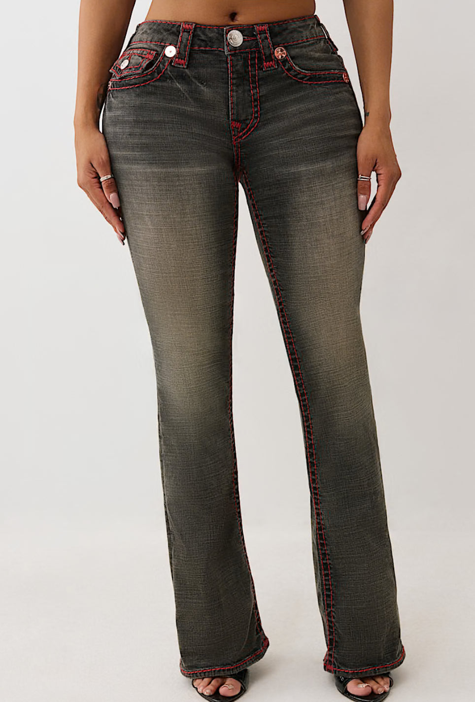 True religion: Becca mr bootcut flap sup t