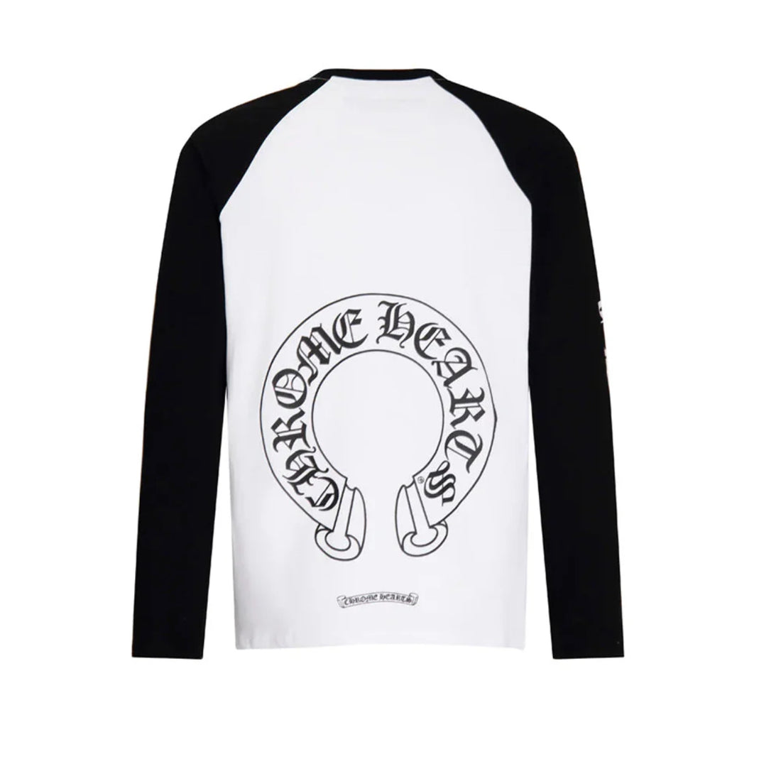 CH: Black/White Long Sleeve Shirt