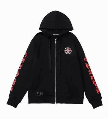 CH: Red Circle Graphic Hoodie