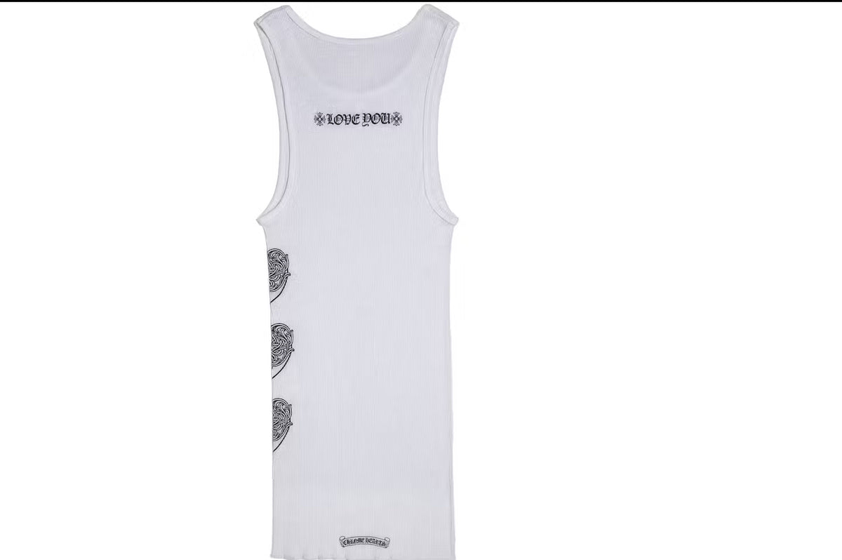 CH: I Love You Rib Tank Dress