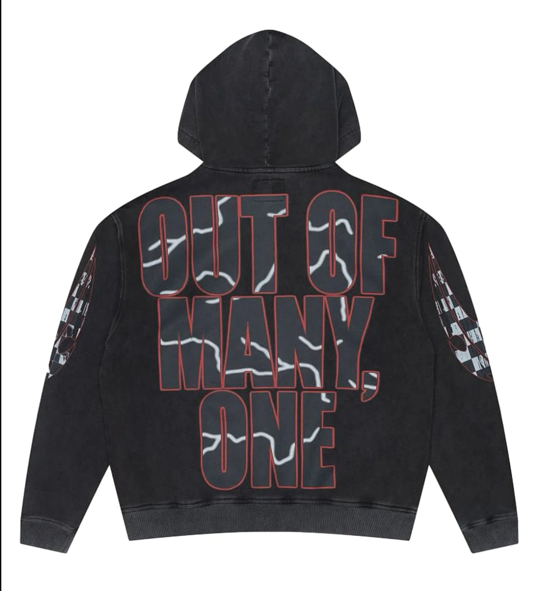 GODSPEED: RACER GOLDIE HOODIE WASHED BLACK