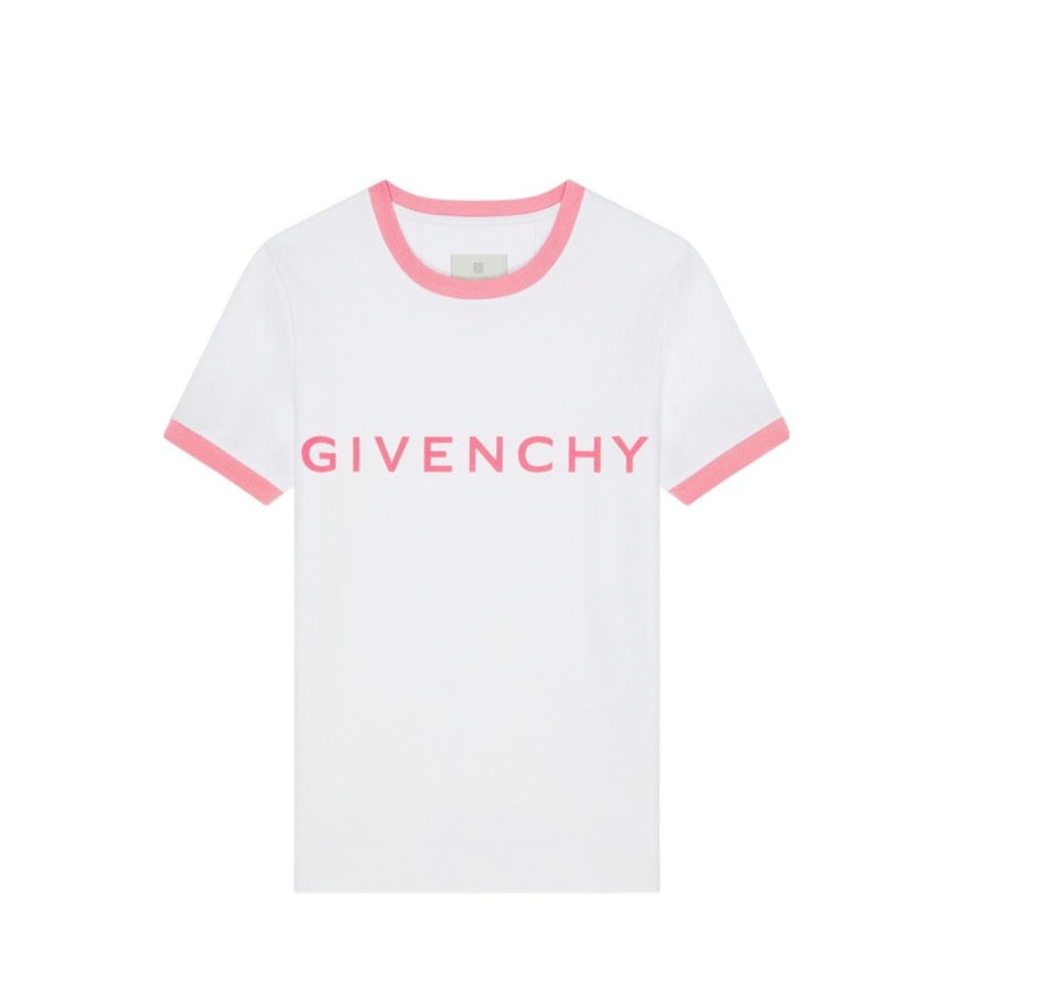 GVY Archetype Crewneck T-Shirt White/Pink