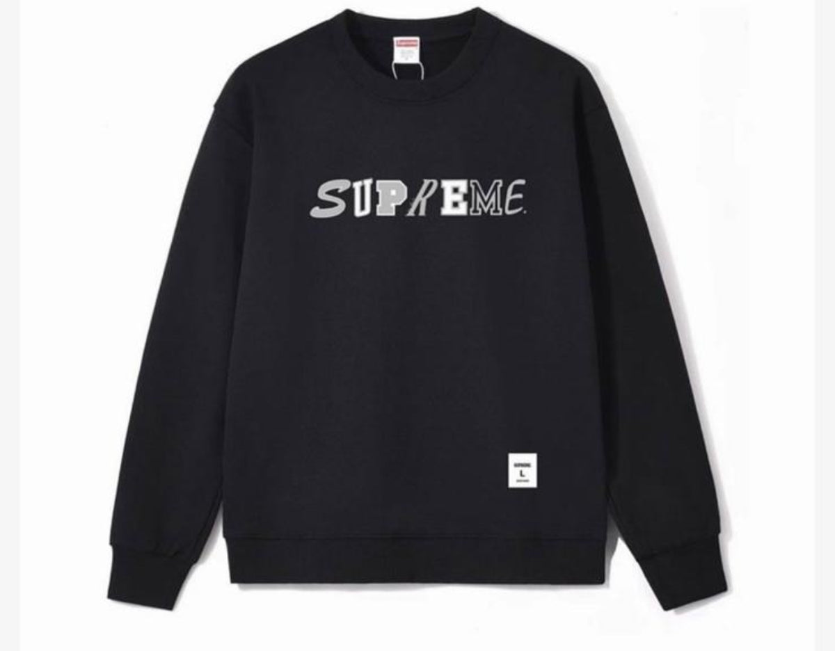 SPM: Box Arc Black Sweatshirt