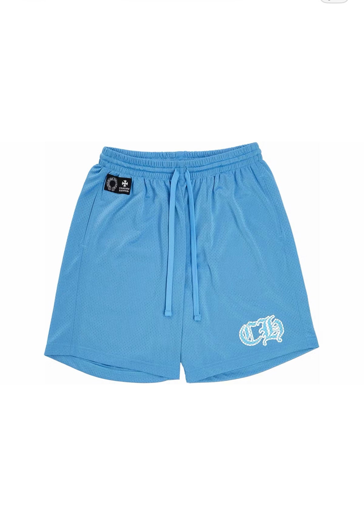 CH: Sports Mesh Varsity Shorts Light Blue
