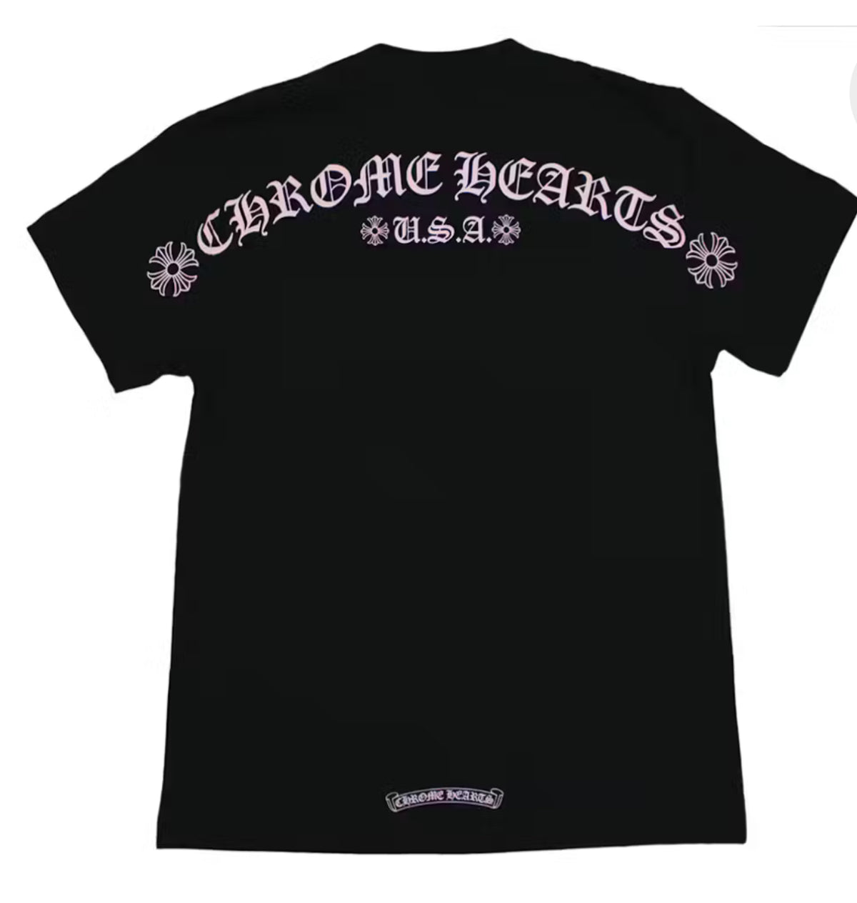 CH: Matty Boy Pink Shoulder Logo T-shirt