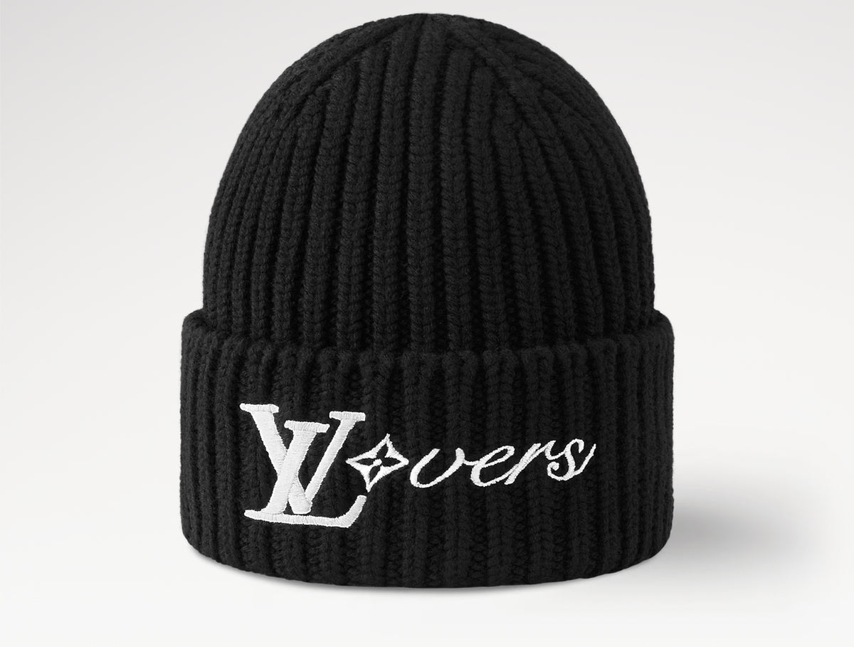 LVT: BLACK/WHITE BEANIE