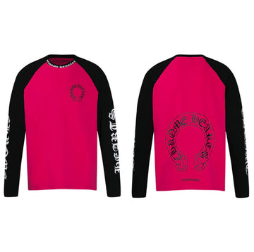 CH: Pink/Blk Long Sleeve Shirt