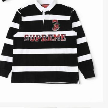 SPM Stripe Rugby Black