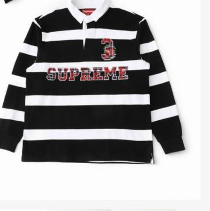 SPM Stripe Rugby Black