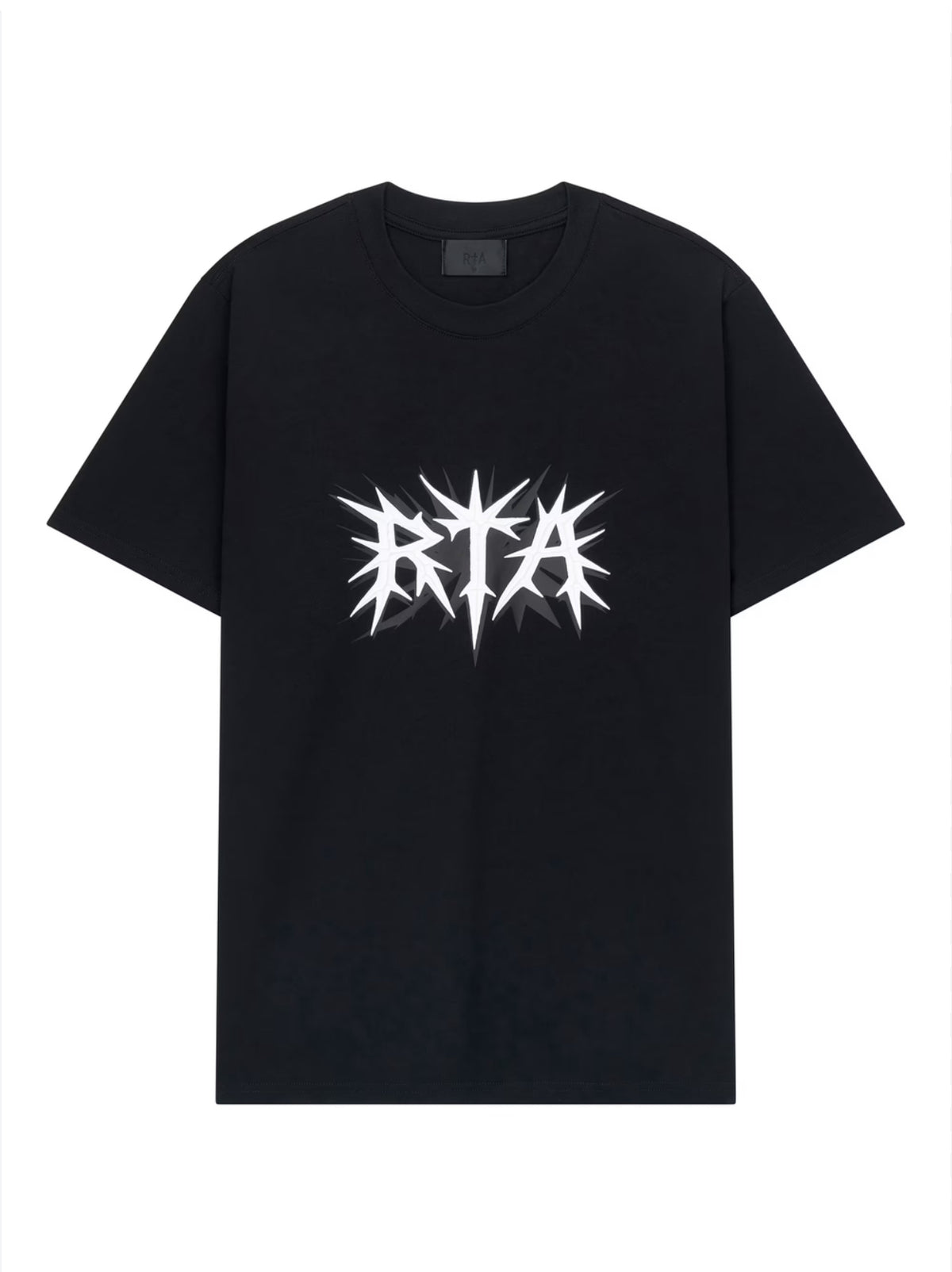 RTA: LIAM SHORT SLEEVE TEE  BLACK SPIKE