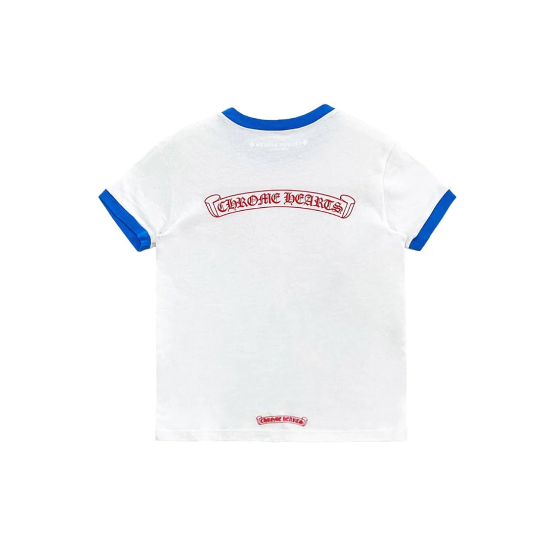CH: Vintage White Scroll LogoTee