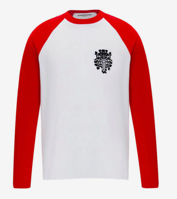 CH: Red/White Long Sleeve T-Shirt