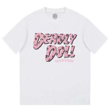 CH: White Deadly Doll Cemetery Crosses T-Shirt