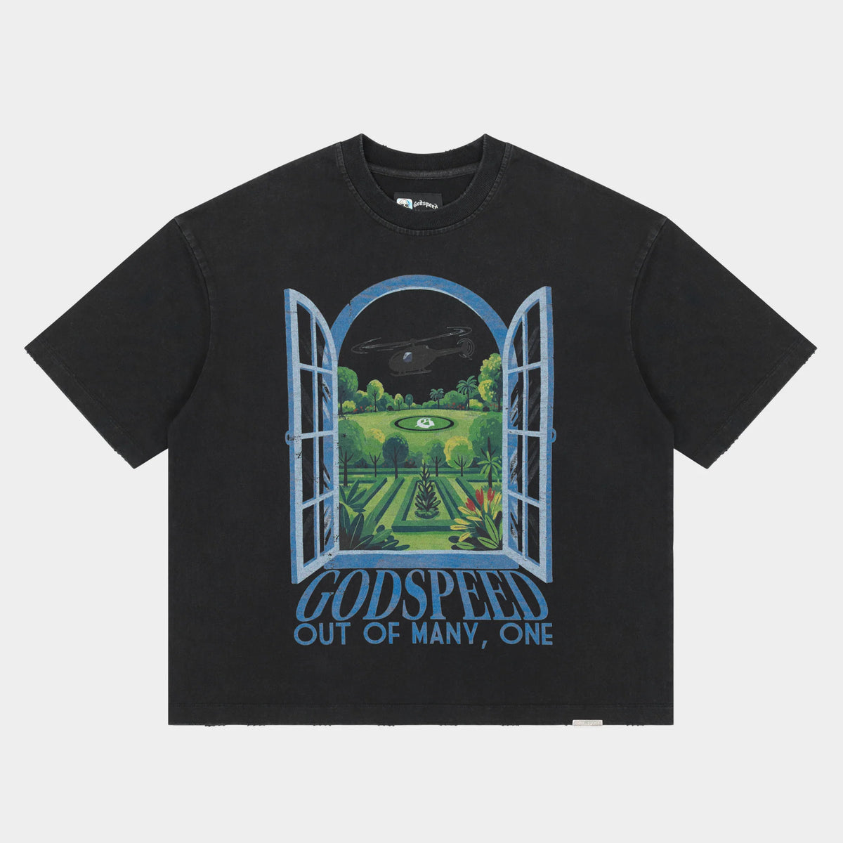 GODSPEED: Helipad Dreams T-Shirt (Black)