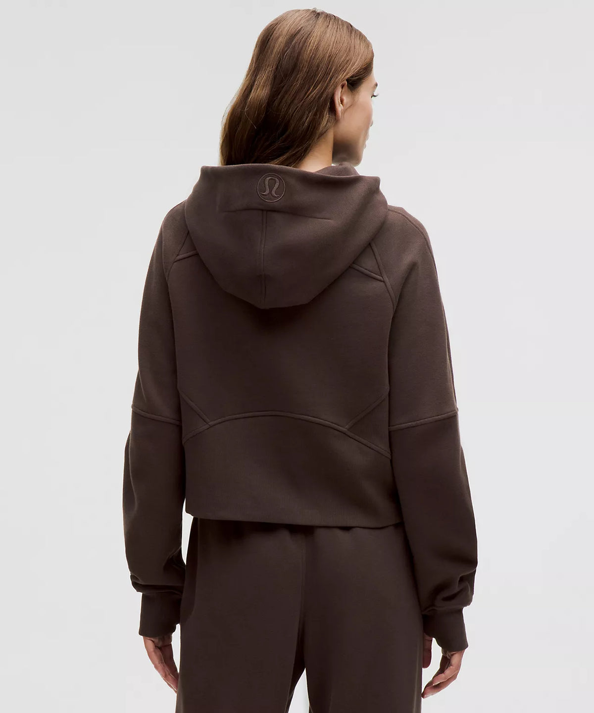 Athletic Wear: BROWN SCUBA FULL ZIP SET