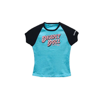 CH: DEADLY DOLLS NAVY BLUE/BLUE BABY T
