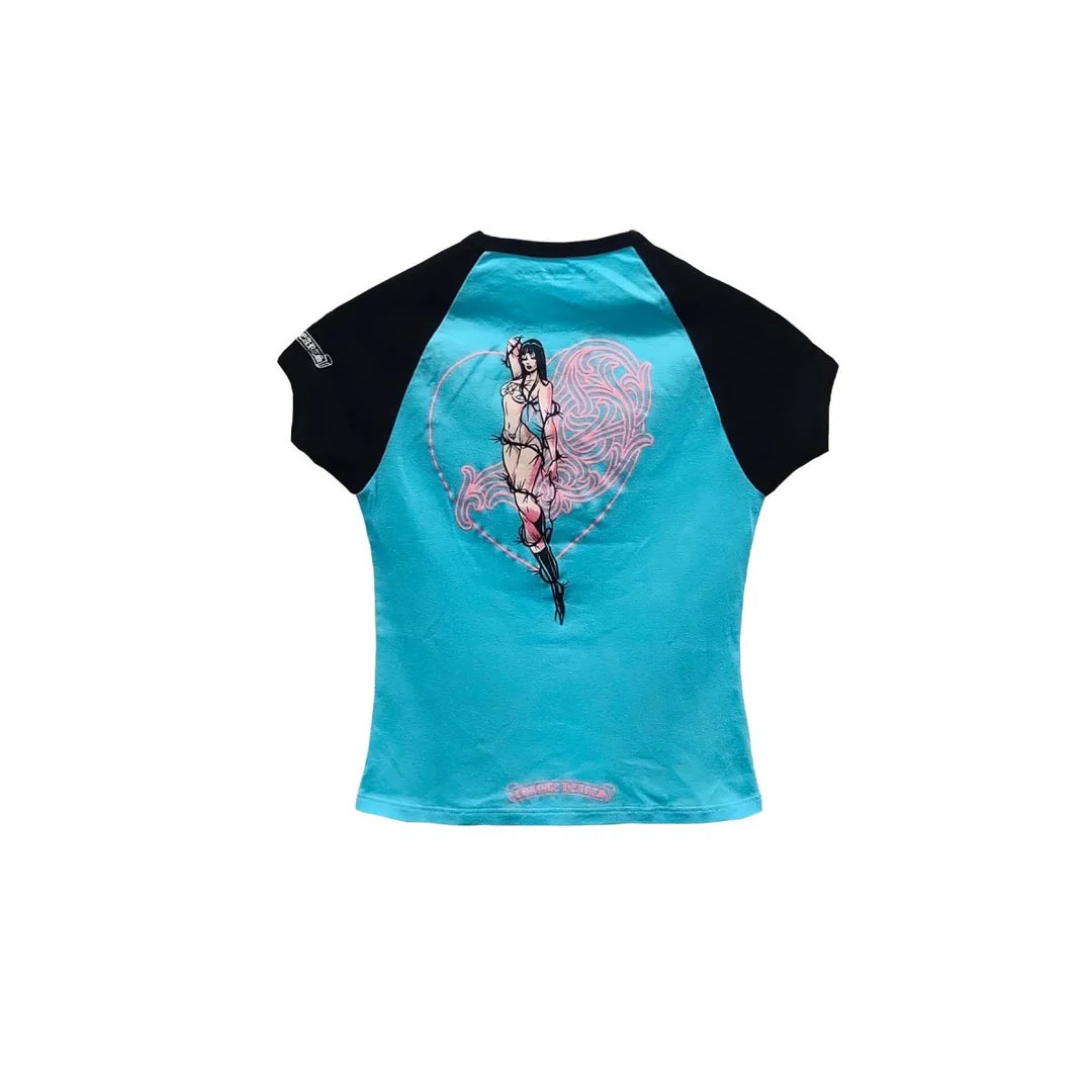 CH: DEADLY DOLLS NAVY BLUE/BLUE BABY T