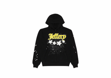 S5 : JEFFERY HOODIE BLK/YELLOW