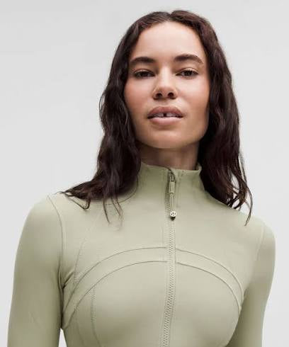 Athletic Wear: Fog Green Cropped Leggings Set