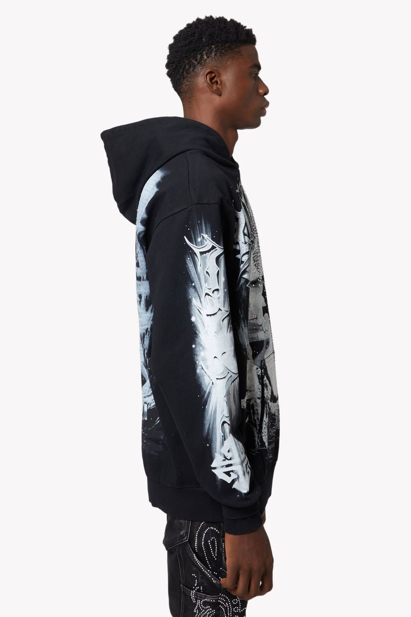 GUAPI : ( Black-Havens-Vault-Hoodies-V3 )