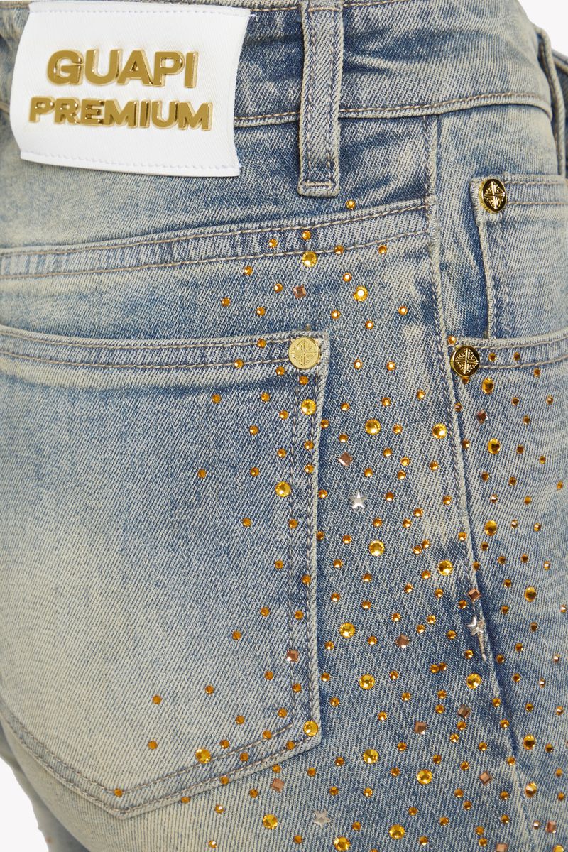GUAPI : (Vintage-Gold-Dust-Denim)