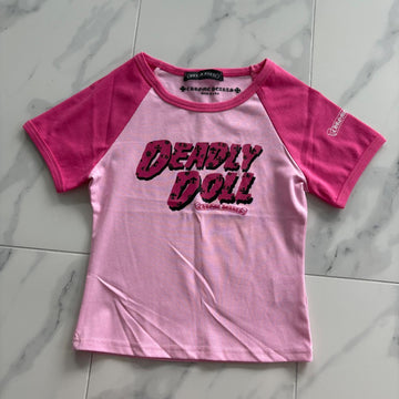 CH: DEADLY DOLL : Pink BabyTee