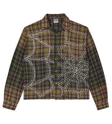 VALE FOREVER: GREEN FEVER FLANNEL