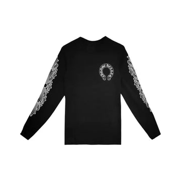 CH: Black Horseshoe Longsleeve Tee