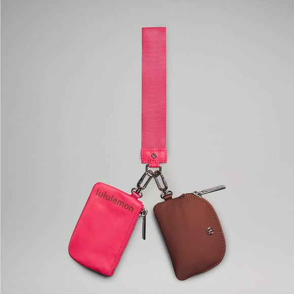Athletic Wear: ANCIENT COPPER/ GLAZE PINK DUAL POUCH